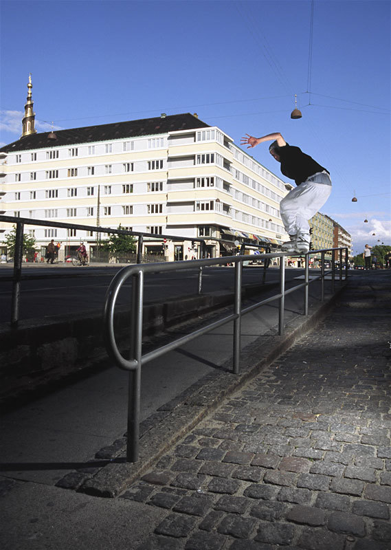 Backside Savannah by Jacob Juul Petersen at Christianshavn Torv rail, Copenhagen